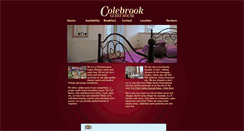 Desktop Screenshot of colebrookbandb.co.uk